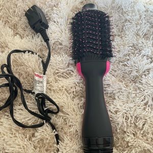 Revlon® Pro Collection Salon One-Step Hair Dryer and Volumizer- pink and black